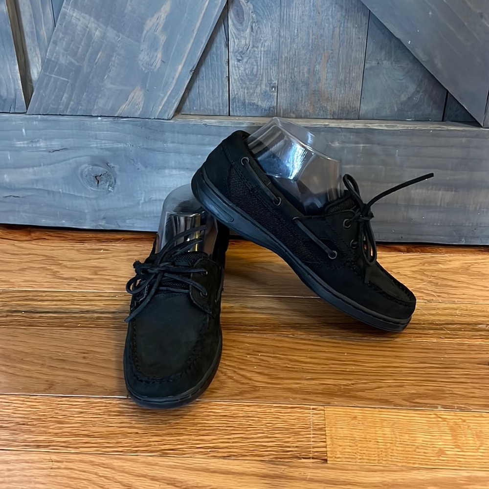 Aloha Island Leather Deck Shoes 6.5